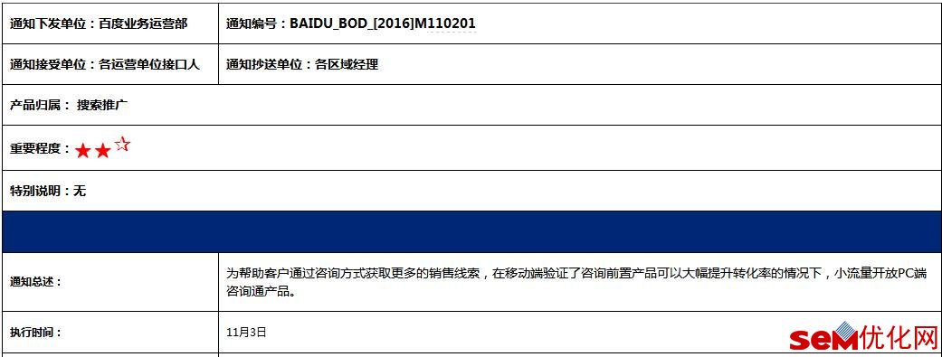 咨询通PC端一期小流量上线通知